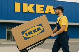 IKEA Transporte in Dresden mit dem Möbeltaxi